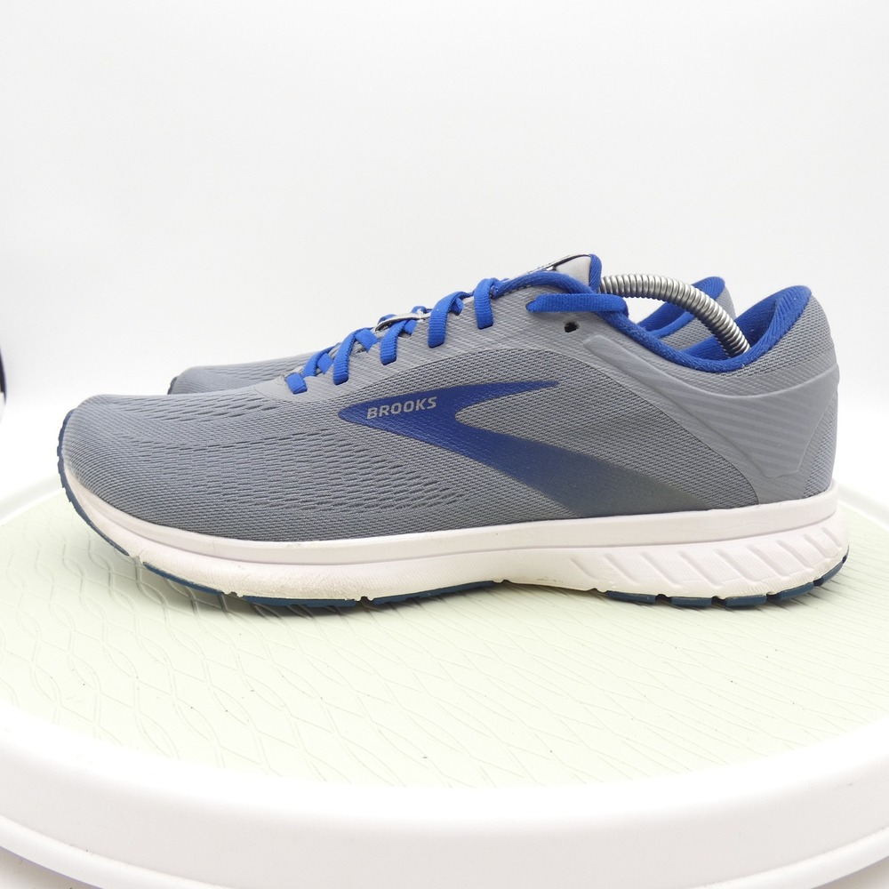 Brooks Transmit 2 Mens Running Shoes Grey Blue 1103371D028 Size 13 Medium D